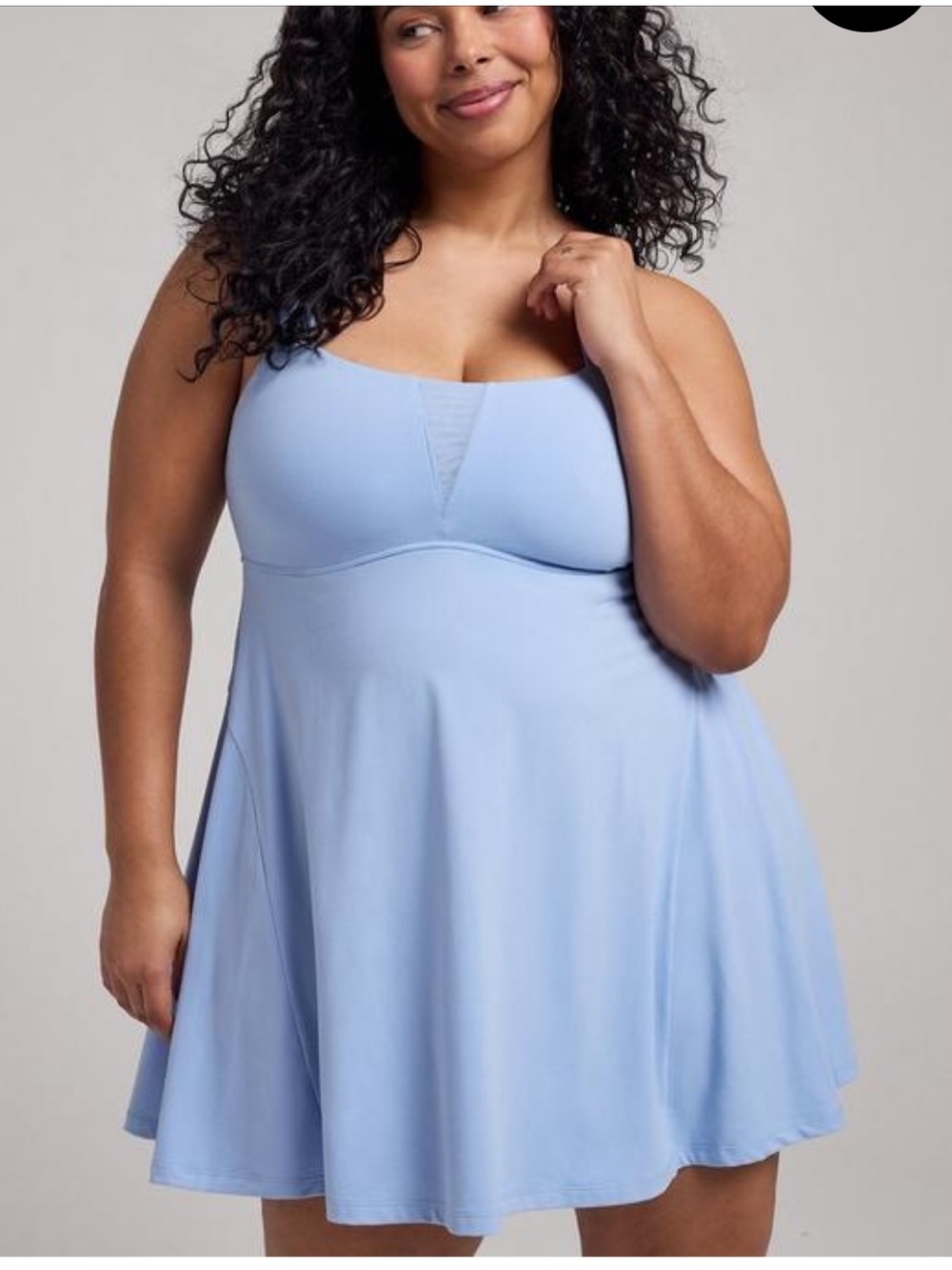 torrid Light Blue Swim Dress